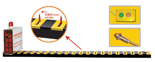 南京雨花台区V3嵌入式闯岗自动扎胎器/阻车器